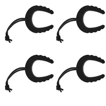 4 шт. Защита от защемления пальцев, клипса для двери, стопор безопасности, пластиковый протектор для правоохранительных органов, дверной стопор, сигнализация, аварийный, пожарный A