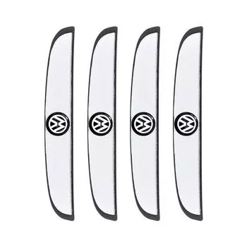 4 шт. Защитная накладка на дверь автомобиля от столкновений, наклейка для защиты зеркала заднего вида для Volkswagen Golf-6 7 4 5 POLO Passat B5 B6 B7 T4 T5 Tiguan Jetta Gol