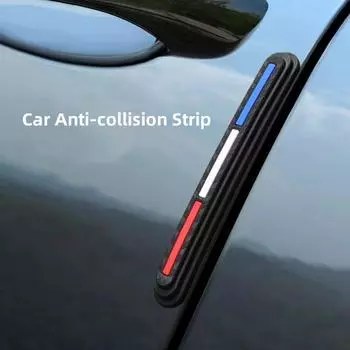 4 шт. защитная накладка на зеркало заднего вида автомобиля, защитная кромка, защитная полоса для бампера, защитная полоса от царапин