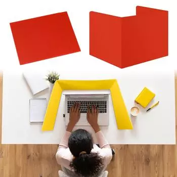 4 шт. Защитные экраны для приватности в классе, разделители столов разных цветов, пластиковые защитные экраны для приватности в классе для ученических столов