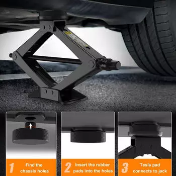 4 шт. Защитные накладки для автомобильного домкрата Противоскользящие с сумкой для хранения для 3 X S Y Аксессуары Избегая