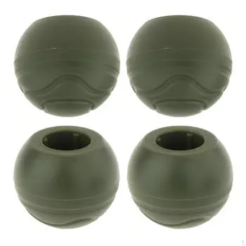 4 шт. Защитные накладки на ножки стульев, мебельные колпачки для деревянных полов зелёный