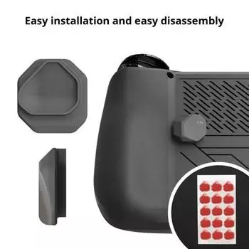 4 шт. Защитные насадки на заднюю кнопку игровой консоли, ударопрочные, простая установка, задние кнопки для Rog Ally X фиолетовый