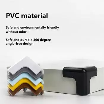 4 шт. защитные уголки для мебели, трехмерные бытовые детские защитные уголки от столкновений для дома