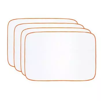 4 шт. защитных салфеток для глажки, сетчатая ткань для глажки для безопасного и эффективного удаления складок, изоляционная сетчатая подкладка для одежды A