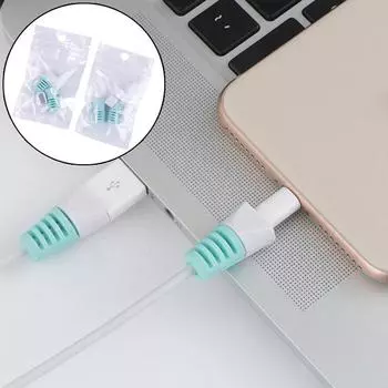 4 шт. защитный чехол для телефона USB-кабель для зарядного устройства шнур провод 1