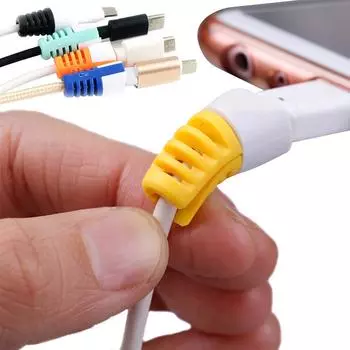 4 шт. защитный чехол для телефона USB-кабель для зарядного устройства шнур провод 7