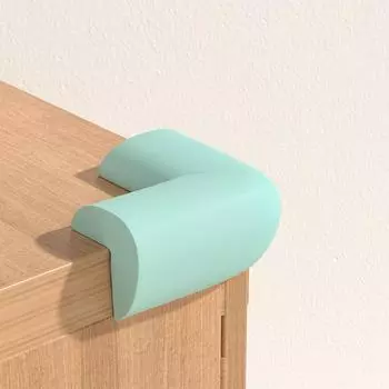 4 шт. защитный уголок для детского стола, защитная накладка на край детской мебели, защитный уголок, пена для предотвращения столкновений 4pcs dark yellow