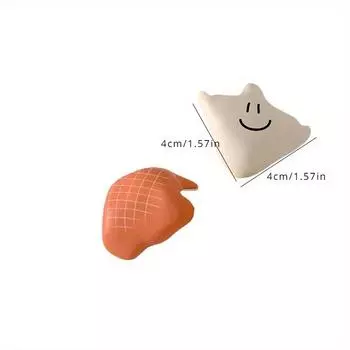 4 шт. Защитный уголок для предотвращения столкновений в форме жидкого облака, утолщенный детский силиконовый защитный уголок для окон в детском саду кофейный