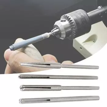 4 шт. зажим для наждачной бумаги высокой твердости, нержавеющая сталь, зажим для наждачной бумаги, длинный абразивный держатель