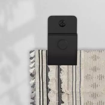 4 шт. зажимы для гобелена металлические зажимы для подвешивания ковров с винтами простая установка