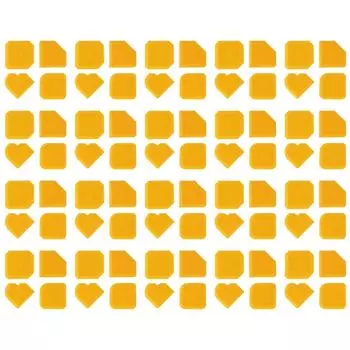 4 шт. Желтый инструмент для отделки швов, легко очищаемый, ТПУ, портативный, для декорирования зданий