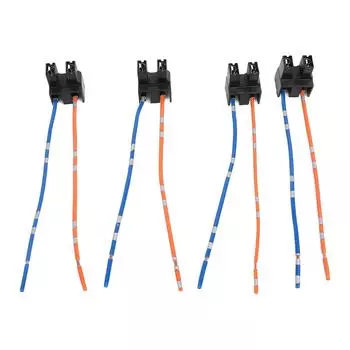 4 шт. жгут проводов для фар H7, разъем DC12 - 24 В, жгут проводов для головки H7 с гнездом