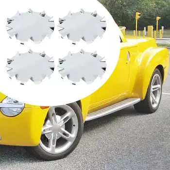 4 штуки Колпаки ступицы колеса Прочные автомобильные аксессуары Защитные колпаки для передних колес Задние