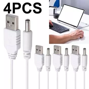 4 Штырь USB-A-Stecker на DC 3,5 мм Stromkabel 3,5 x 1,35 мм 5 В DC Hohlstecker-