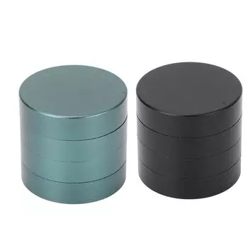 4-слойный чехол для бильярдного мела, портативный алюминиевый круглый держатель для мела для кия, универсальный Black Green