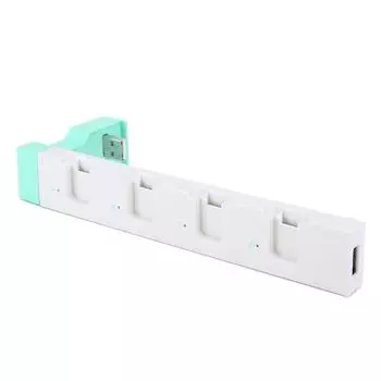 4 слота для зарядки док-станция подставка для контроллера зарядное устройство база для Nintendo Switch JoyCon PG9186