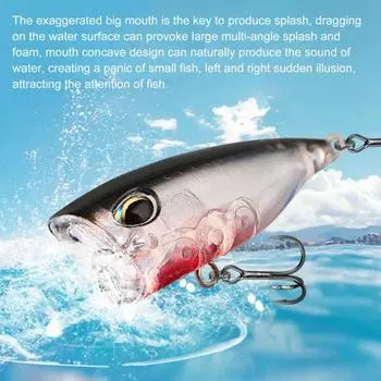 4 см/3 г приманка для ловли сверху с двойными крючками для дальнего заброса, реалистичная плавающая бионическая искусственная приманка для пресноводной и соленой рыбалки