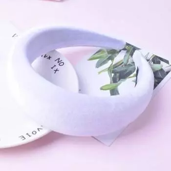 4 см Модная Бархатная Повязка на Голову Женская Широкая Корона Фесинатор Ретро Повязка для Волос Девочки Мягкие Повязки для Волос Аксессуары для Волос Инструменты