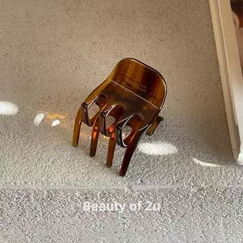 4 см Зажим для волос Ацетат Заколки для волос Краб для волос для девочек и женщин Аксессуары для волос