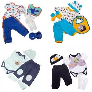 4 стиля, одежда для кукол, силиконовая кукла реборн, кукла для мальчиков, сделай сам, применяется к 57 см, детские куклы для новорожденных, аксессуары для кукол