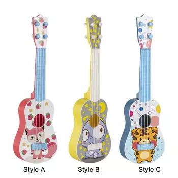 4 струны мини детская гитара детская укулеле гитара игрушка для дошкольников начинающих
