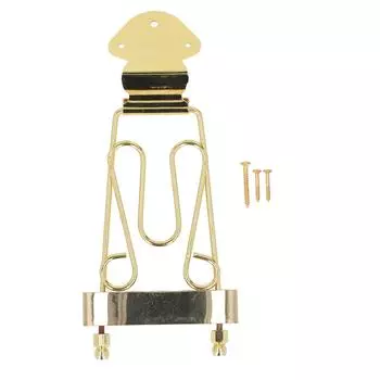 4-струнная трапециевидная акустическая гитара с регулируемым струнодержателем из легированной стали, трапециевидная акустическая гитара с бриджем Go