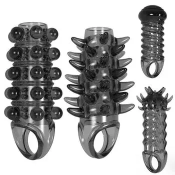 4 типа Удлинитель пениса, Удлинитель пениса, Эрекционное кольцо, Задержка эякуляции, Секс-игрушки для мужчин, Взрослая секс-игра BZ