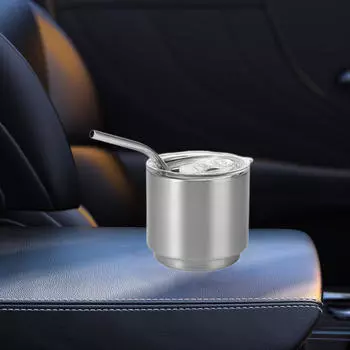 4 унции кружка из нержавеющей стали для кемпинга, походов, готовки, пикника silvery