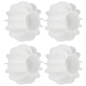 4 упаковки шариков для стирки, удаление пятен, противозапутывающие многоразовые бытовые чистящие средства