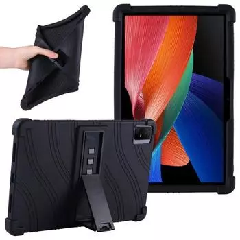 4 утолщенных уголка мягкий силиконовый чехол для TCL Nxtpaper Tab 11 10S 10L 10 Gen 2 HD 5G ударопрочный Funda Tab8 4G LE WiFi Plus Tab 11 10.95 inch красный