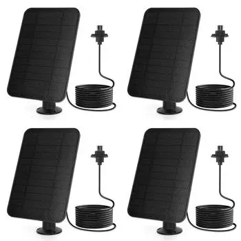 4 Вт 5 В солнечная панель водонепроницаемая 360 регулируемое крепление для Blink Outdoor 4 (4-е поколение)