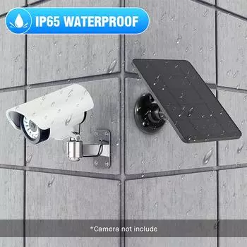 4 Вт солнечная панель 5 В зарядное устройство для солнечных элементов для походов на открытом воздухе водонепроницаемая солнечная зарядная панель для походов свет небольшая домашняя система освещения белый