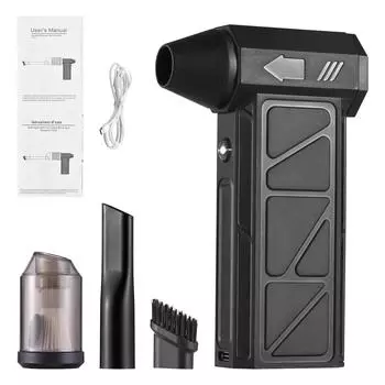 4 в 1 160 Вт электрический пылесос с подсветкой 130000 об/мин 4 скорости регулируемый беспроводной портативный струйный пылесос