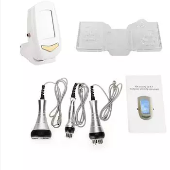 4 в 1 40K Кавитационный аппарат 5MRF Удаление целлюлита Омоложение Подтяжка Лимфодренаж Тело