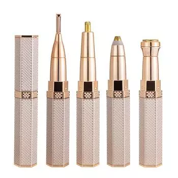 4 в 1 электрическая бритва для бровей, инструмент для макияжа, безболезненный эпилятор для бровей, мини-бритва, бритвы для удаления волос на лице, женский депилятор, USB перезаряжаемый