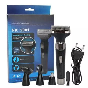 4 в 1 электробритва триммер для волос в носу бакенбарды брови машинка