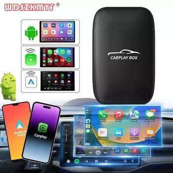 4 в 1 Android Auto проводной к беспроводной Carplay Android Auto адаптер WiFi для проводных автомобилей Smart Ai Box Plug&Play Smart Car Systems