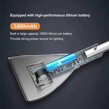 4 в 1 Автомобильная лопата для снега, вращающаяся, выдвижная, перезаряжаемая, для уборки снега, подметания, щетки, скребка со светодиодными фонарями, автомобильные аксессуары красный