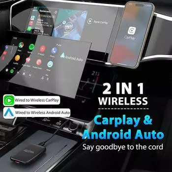 4 в 1 беспроводной Carplay Android Auto Smart TV Box автомобильная Android интеллектуальная система для Mazda Volvo Benz Plug and Play автоматическое подключение