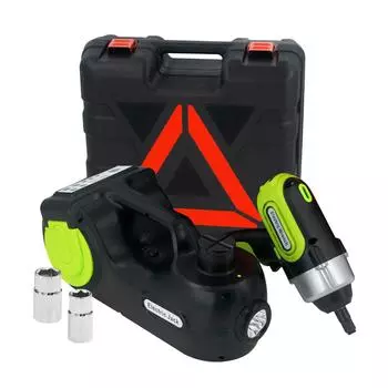 4 в 1 DC12V Электрический автомобильный домкрат 5T 155-450 Высокий подъемный домкрат Бытовой гидравлический электрический домкрат с гаечным ключом и воздушным компрессором