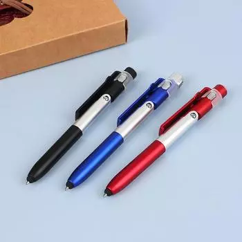 4 в 1 многофункциональная шариковая ручка со складным держателем для телефона карандаш офис школьные канцелярские принадлежности для студентов