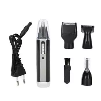 4 в 1 многофункциональный электрический триммер для носа, ушей, бровей, бороды, инструмент для удаления волос