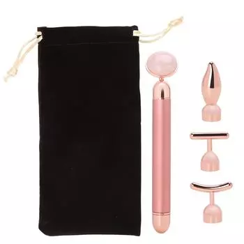 4 в 1 многофункциональный массажер для лица вибрационный лифтинг лица подтягивающий массажный аппарат