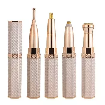 4 в 1 мульти безболезненный электрический триммер для бровей для тела, для удаления волос в носу и ушах, перезаряжаемая бритва для подмышек, женская бритва для подмышек