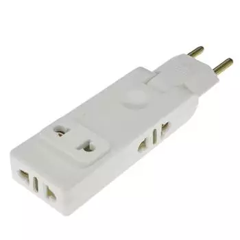 4 в 1 настенный удлинитель для розетки EU электрическая розетка 180 градусов адаптер для путешествий портативный преобразователь мощности белый