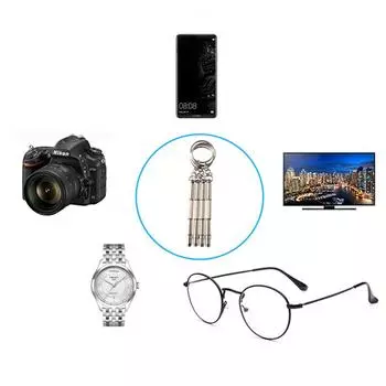 4 в 1 отвертка для очков ручной набор инструментов для ремонта с брелком