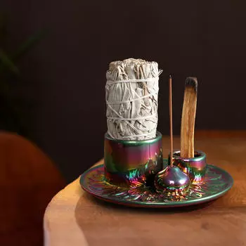 4 в 1 палочка для благовоний, подсвечник, центральные элементы стола SAGE Palo Santo для