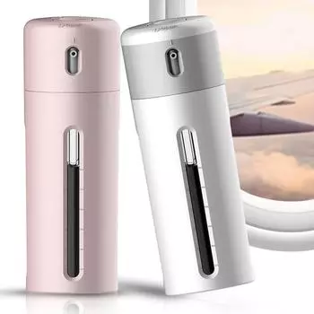 4 в 1 Пресс-контейнер Бутылки Пустые Органайзеры для лосьонов Набор бутылок-распылителей Гель для душа Grey