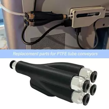 4 в 1 ПТФЭ адаптер сменный для нейлоновых 3D принтеров аксессуары для порта расширения трубы 3D принтер аксессуары